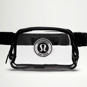 NWT Lululemon Clear Belt Bag